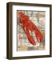 Red Lobster I-Irena Orlov-Framed Art Print