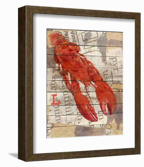 Red Lobster I-Irena Orlov-Framed Art Print