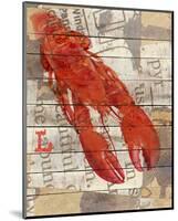 Red Lobster I-Irena Orlov-Mounted Art Print