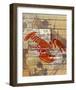 Red Lobster III-Irena Orlov-Framed Art Print