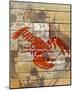 Red Lobster III-Irena Orlov-Mounted Art Print