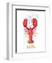 Red Lobster-Patricia Pinto-Framed Art Print