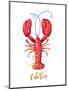 Red Lobster-Patricia Pinto-Mounted Art Print
