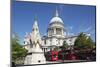 Red London Buses and St. Paul's Cathedral, London, England, United Kingdom, Europe-Stuart Black-Mounted Photographic Print