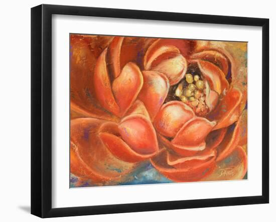 Red Lotus I-Patricia Pinto-Framed Art Print