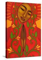 Red Madonna-Tamara Adams-Stretched Canvas