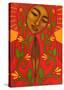 Red Madonna-Tamara Adams-Stretched Canvas