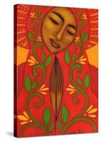 Red Madonna-Tamara Adams-Stretched Canvas