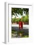 Red Mailbox, Copenhagen, Denmark, Scandinavia-Axel Schmies-Framed Photographic Print