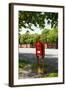 Red Mailbox, Copenhagen, Denmark, Scandinavia-Axel Schmies-Framed Photographic Print