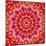 Red Mandala-AGCuesta-Mounted Art Print