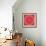 Red Mandala-AGCuesta-Framed Art Print displayed on a wall
