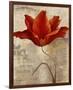 Red Masterpiece I-Louise Montillio-Framed Premium Giclee Print
