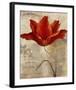 Red Masterpiece I-Louise Montillio-Framed Art Print