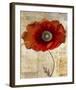 Red Masterpiece II-Louise Montillio-Framed Art Print