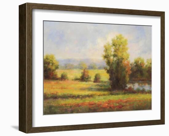 Red Meadow I-Hannah Paulsen-Framed Art Print