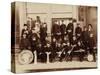 Red Men Band Deadwood, South Dakota 1890s-null-Stretched Canvas