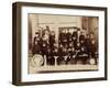 Red Men Band Deadwood, South Dakota 1890s-null-Framed Art Print