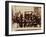 Red Men Band Deadwood, South Dakota 1890s-null-Framed Art Print