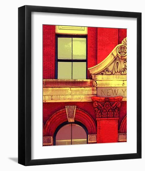 Red Merc-Richard James-Framed Art Print