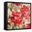 Red Modern Peonies II-Lanie Loreth-Framed Stretched Canvas