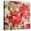 Red Modern Peonies II-Lanie Loreth-Stretched Canvas