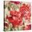 Red Modern Peonies II-Lanie Loreth-Stretched Canvas