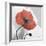 Red Moment Poppy 1-Albert Koetsier-Framed Art Print