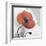 Red Moment Poppy 1-Albert Koetsier-Framed Art Print