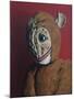 Red Monkey with Scars, 2006,-Peter Jones-Mounted Giclee Print