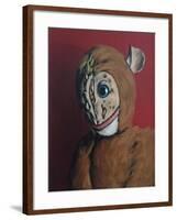 Red Monkey with Scars, 2006,-Peter Jones-Framed Giclee Print