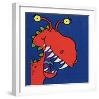 Red Monster, 1998-Maylee Christie-Framed Giclee Print