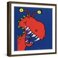 Red Monster, 1998-Maylee Christie-Framed Giclee Print