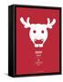 Red Moose Multilingual Poster-NaxArt-Framed Stretched Canvas
