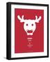 Red Moose Multilingual Poster-NaxArt-Framed Art Print