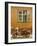 Red Moped, Sighisoara, Transylvania, Romania-Russell Young-Framed Photographic Print