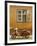 Red Moped, Sighisoara, Transylvania, Romania-Russell Young-Framed Photographic Print