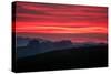 Red Morning Skies, Petaluma Hills, California-null-Stretched Canvas