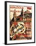 Red Moscow Heart of World Revolution, Poster, 1921-null-Framed Giclee Print