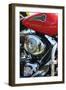 Red Motorcycle-Tammy Putman-Framed Photographic Print