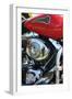 Red Motorcycle-Tammy Putman-Framed Photographic Print