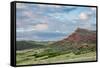 Red Mountain Open Space in Northern Colorado near Fort Collins, Summer Scenery at Sunset-PixelsAway-Framed Stretched Canvas