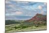 Red Mountain Open Space in Northern Colorado near Fort Collins, Summer Scenery at Sunset-PixelsAway-Mounted Photographic Print