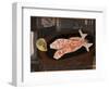 Red Mullet, 1936 (Oil on Canvas)-Paul Cezanne-Framed Giclee Print
