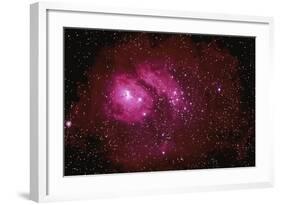 Red Nebula-Stocktrek-Framed Photographic Print