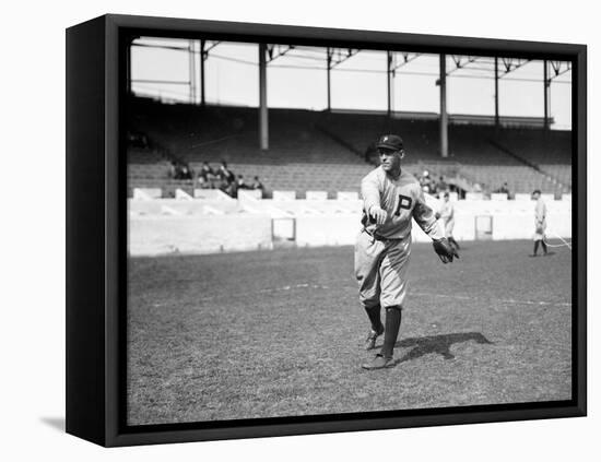 Red Nelson, Philadelphia Phillies, Baseball Photo - Philadelphia, PA-Lantern Press-Framed Stretched Canvas