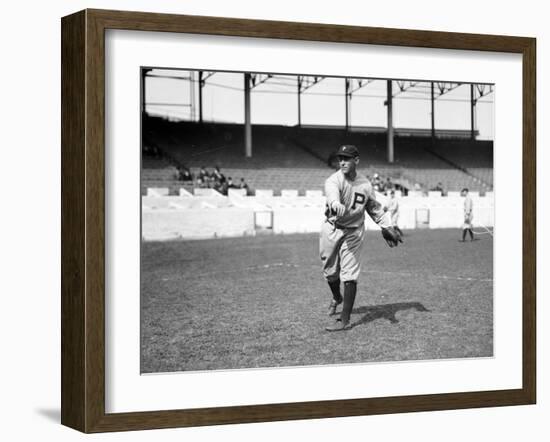 Red Nelson, Philadelphia Phillies, Baseball Photo - Philadelphia, PA-Lantern Press-Framed Art Print