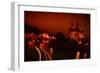 Red Night-Sebastien Lory-Framed Photographic Print