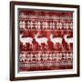 Red Nordic Sweater I-Artique Studio-Framed Premium Giclee Print