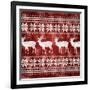 Red Nordic Sweater I-Artique Studio-Framed Premium Giclee Print